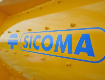 sicoma twin shaft forced concrete mixers