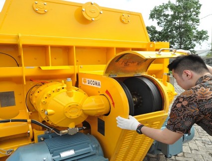 sicoma planetary concrete mixer